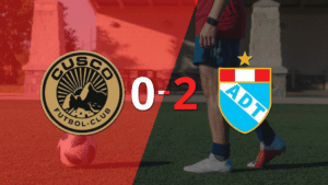 Cusco FC no pudo ante la contundencia de ADT de Tarma y perdió por 2 a 0